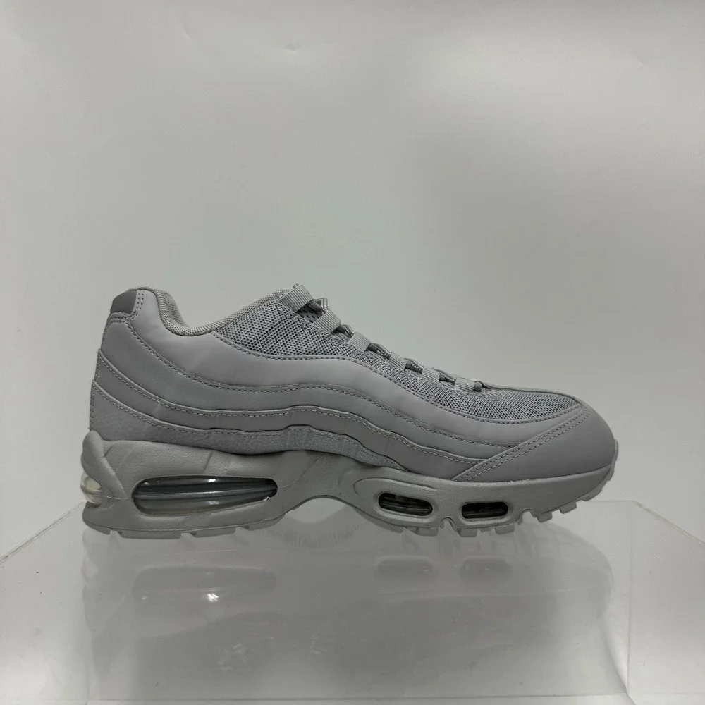 Brand New Nike Air Max 95 Wolf Grey Big Bubble Sneaker HM8755-002 Men's Size 9.5